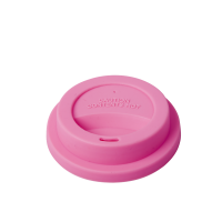 Rice Dk Pink Silicone Lid for Melamine Cup