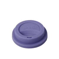 Rice Dk Lavender Silicone Lid for Melamine Cup