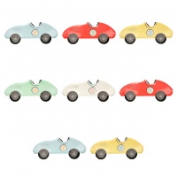 Race Car Shaped Paper Plates By Meri Meri