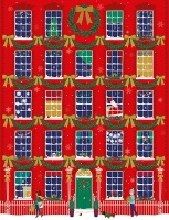 Festive House Advent Calendar By The Art File