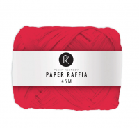 Red Paper Raffia Ribbon By Penny Kennedy