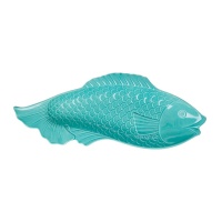Fish Shape Ceramic Serving Dish By Rice