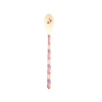 Daisy Dearest Print Long Handle Melamine Latte Spoon Rice DK