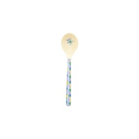 Fancy Pansy Print Melamine Teaspoon Rice DK