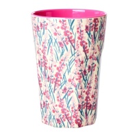 Floral Field Print Melamine Tall Cup By Rice DK