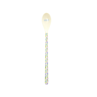 Jungle Fever Print Long Handle Melamine Latte Spoon Rice DK