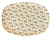 Camper Van Print Melamine Rectangular Plate By Rice DK