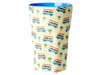 Camper Van Print Melamine Tall Cup By Rice DK