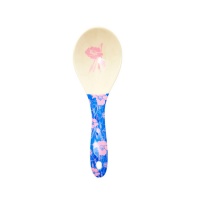 Melamine Salad Spoon Poppies Love Print Rice DK