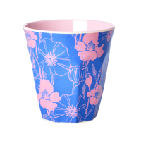 Poppies Love Print Melamine Cup By Rice DK