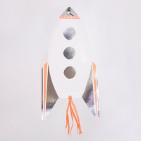 Rocket Shaped Paper Plates By Meri Meri