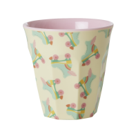 Roller Skate Print Melamine Cup By Rice DK