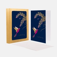 Hummingbird Set of 10 Notecards By Sara Miller London