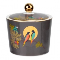 Bird Print Covered Sugar Bowl By Sara Miller London