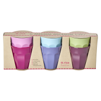 Set of 6 Melamine Cups called VIVA LA VIDA By Rice DK