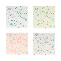 Speckled Print Small Paper Napkins Set of 16 Meri Meri