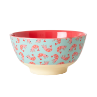 Shrimp Print Melamine Bowl By Rice DK