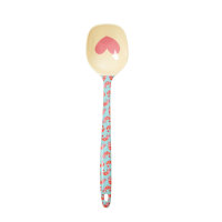 Melamine Cooking Spoons in Shrimp Print Rice DK