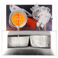 Space Theme Cupcake Kit By Meri Meri