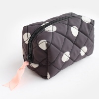 Charcoal Spot Cosmetic Bag By Caroline Gardner