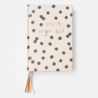Mono Spot Print Multi Ribbon Notebook By Caroline Gardner