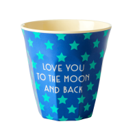 Blue Star Print Melamine Cup By Rice DK