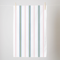 Stripe Print Tea Towel By Thornback & Peel