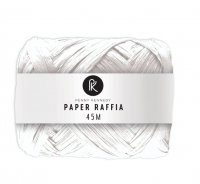 White Paper Raffia Ribbon By Penny Kennedy