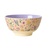 Wild Flower Print Melamine Bowl By Rice DK