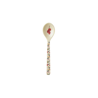 Winter Rosebud Print Melamine Teaspoon Rice DK