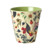 Winter Rosebuds Print Melamine Cup By Rice DK