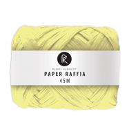 Yellow Paper Raffia Ribbon By Penny Kennedy
