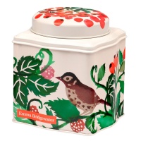 Hedgerow Print Dome Lid Tin Emma Bridgewater