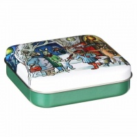 Winter Scene Pocket Tin in Green By Emma Bridgewater