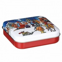 Winter Scene Pocket Tin in Red By Emma Bridgewater