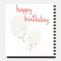 Happy Birthday Balloons Card By Caroline Gardner