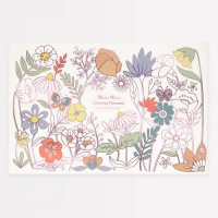 Butterflies & Flowers Colouring Placemats by Meri Meri