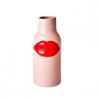 Red Lips Ceramic Vase By Rice DK